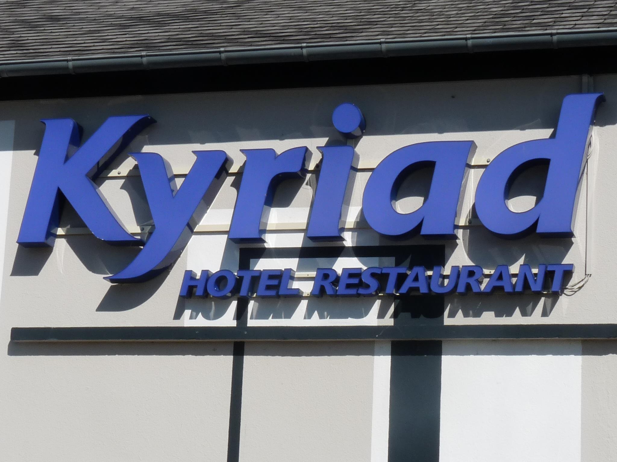 Hotel Kyriad Dieppe 锡河边的圣奥班 外观 照片