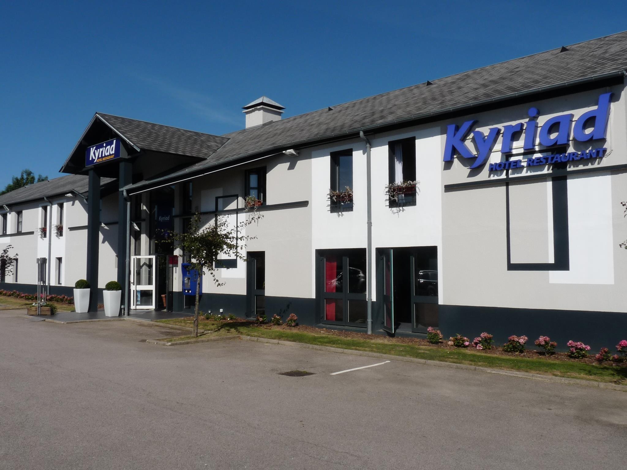 Hotel Kyriad Dieppe 锡河边的圣奥班 外观 照片