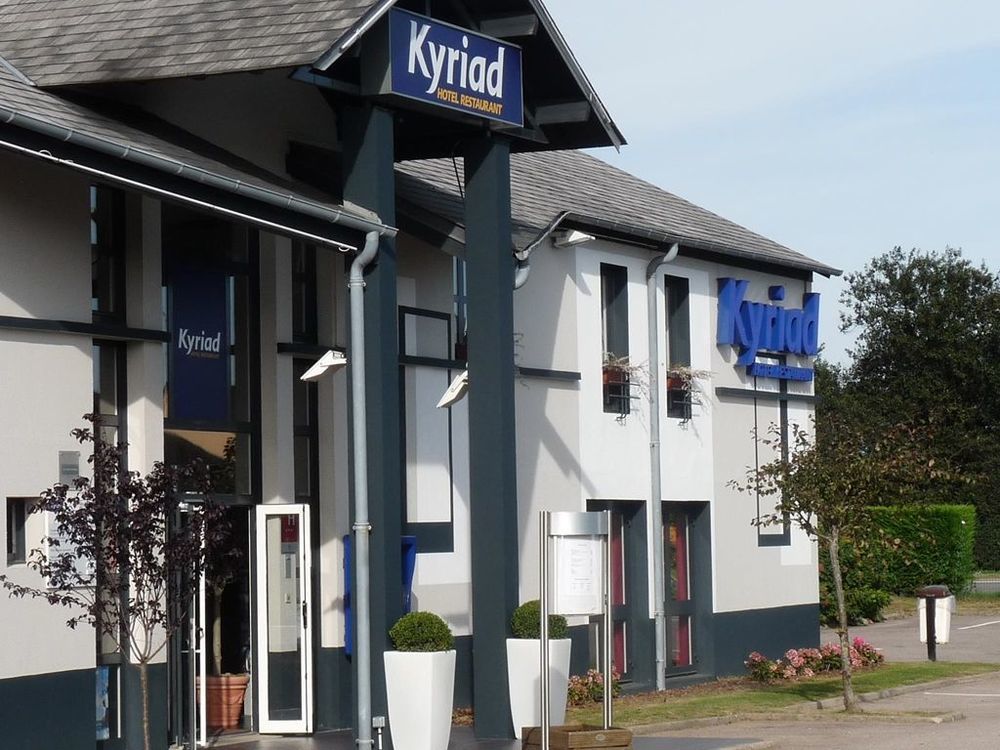 Hotel Kyriad Dieppe 锡河边的圣奥班 外观 照片