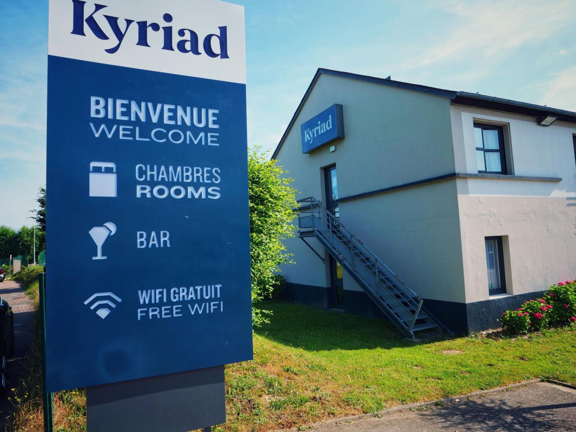 Hotel Kyriad Dieppe 锡河边的圣奥班 外观 照片