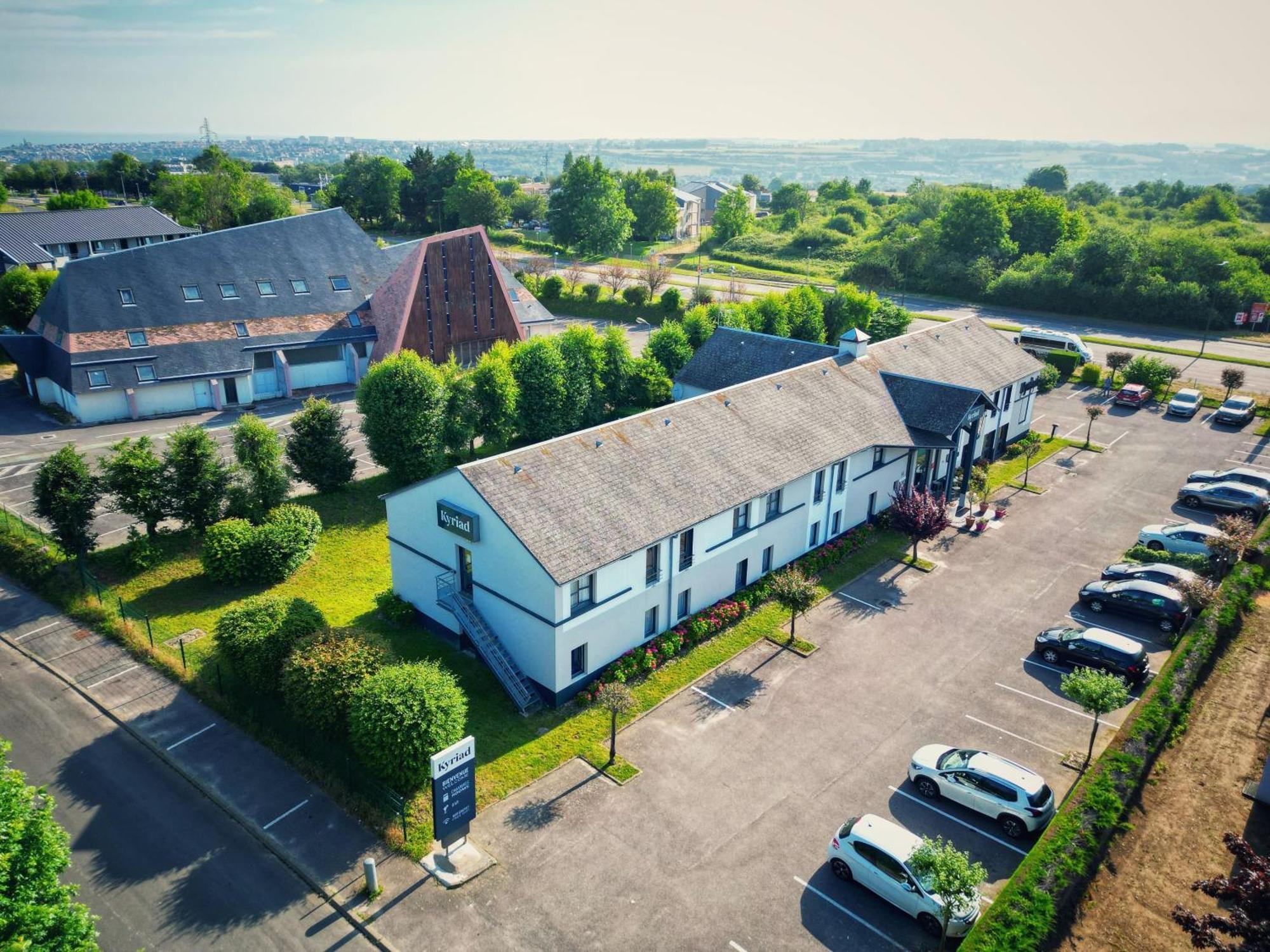 Hotel Kyriad Dieppe 锡河边的圣奥班 外观 照片
