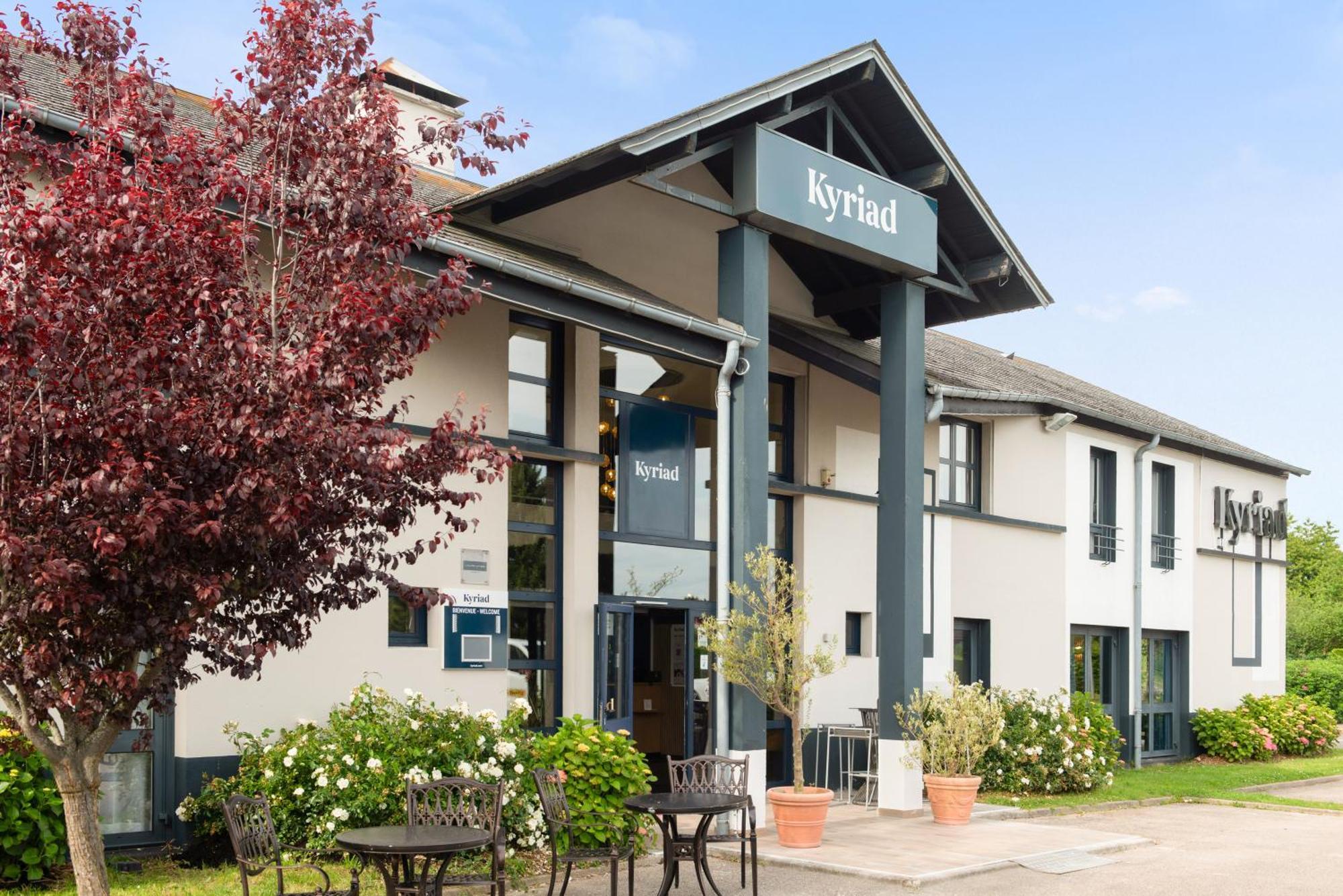 Hotel Kyriad Dieppe 锡河边的圣奥班 外观 照片